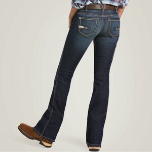 Ariat Women's Rebar DuraStretch Riveter Boot Cut Jeans